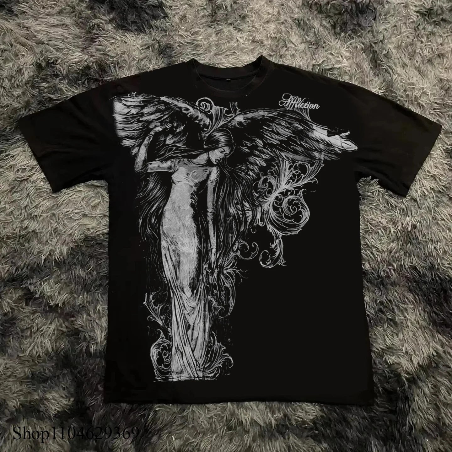 Noxwear - Y2K Gothic Oversized Tee