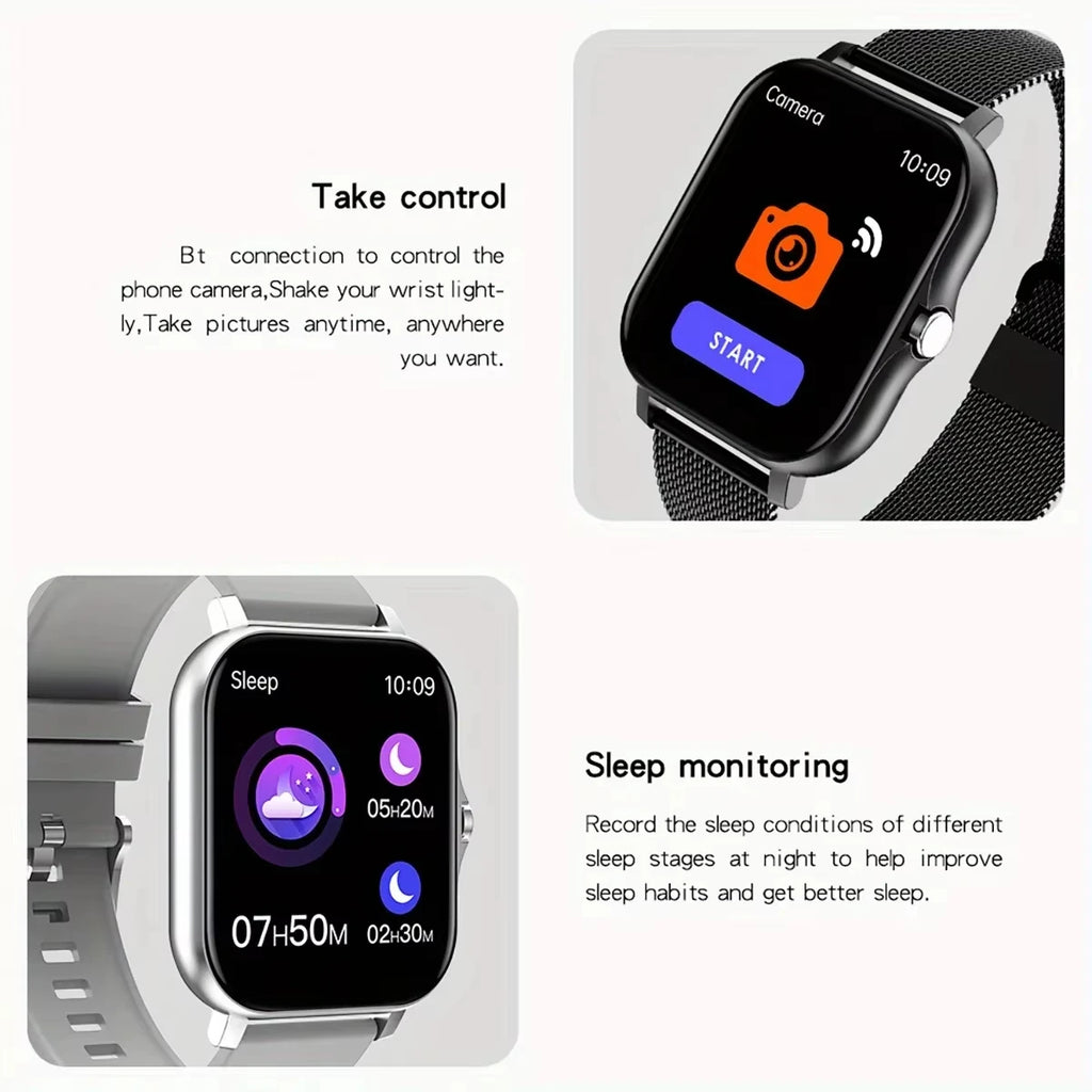 Noxwear - LAXASFIT 2026 New Y13 Pro Max Smart Watch Gift Full Touch Screen Sports Fitness Watch Bluetooth Talk Digital Smartwatch
