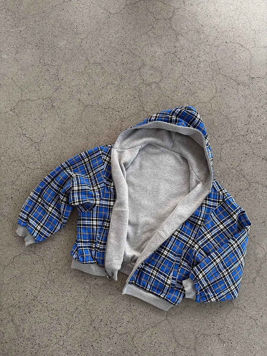 Noxwear - Luxury Reversible Plaid Hoodie