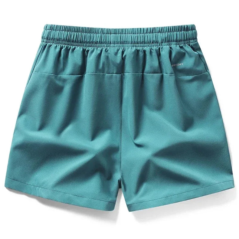 Gym Shorts Mens Sports Sweatpants Pockets Gym Casual Shorts Basic Lightweight Pants Running Jogging Beach Shorts Men Swimwear