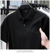 Noxwear - Men's 100% Cotton Polo Shirt - Summer Casual Breathable Tee,19 Colors,Ideal for Golf and Sports,Business Casual,Silk-Like Finish