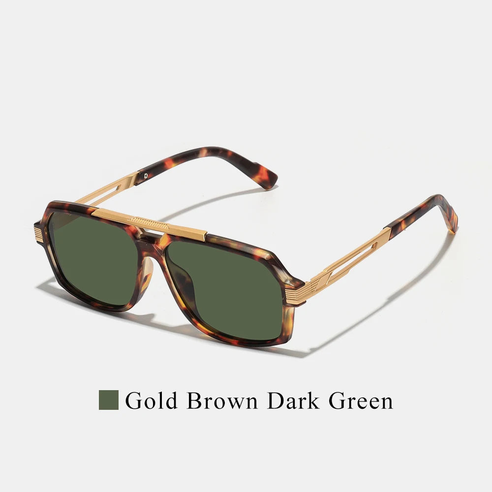 Noxwear - Ruiao Double-Bridge Pilot Sunglasses