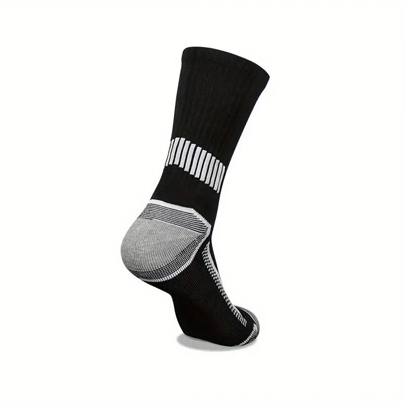 Noxwear - 6 Pairs of MEN'S Sports Socks, Sweat Absorbing, Comfortable and Breathable, Suitable for Basketball Training and Outdoor Running