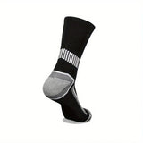 Noxwear - 6 Pairs of MEN'S Sports Socks, Sweat Absorbing, Comfortable and Breathable, Suitable for Basketball Training and Outdoor Running