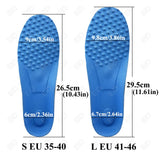 Noxwear - Premium Orthotic Gel Insoles Orthopedic Flat Foot Health Sole Pad For Shoes Insert Arch Support Pad For Plantar fasciitis Unisex