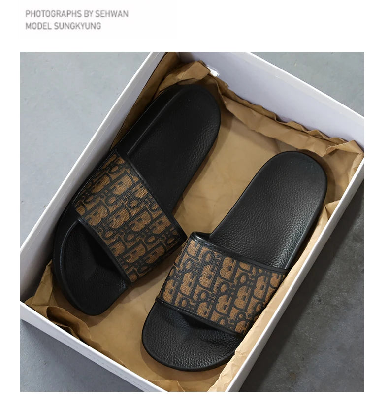 Noxwear - Men's Home Slippers Lightweight Summer New Style Flat and Worn