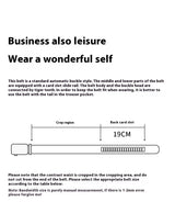 Noxwear - OYIFAN Men Belt Genuine Leather Belt for men Automatic belts Adjustable waistband Business belts 허리띠