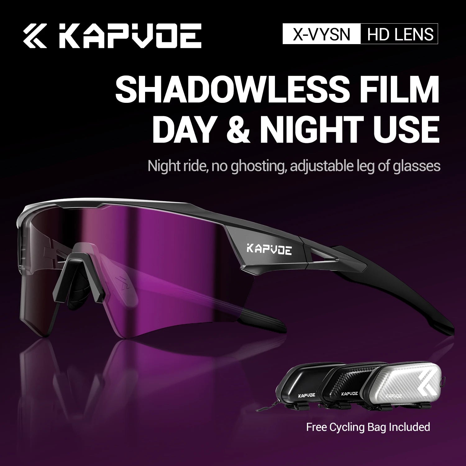 Noxwear - Kapvoe New Photochromic Cycling Sunglasses