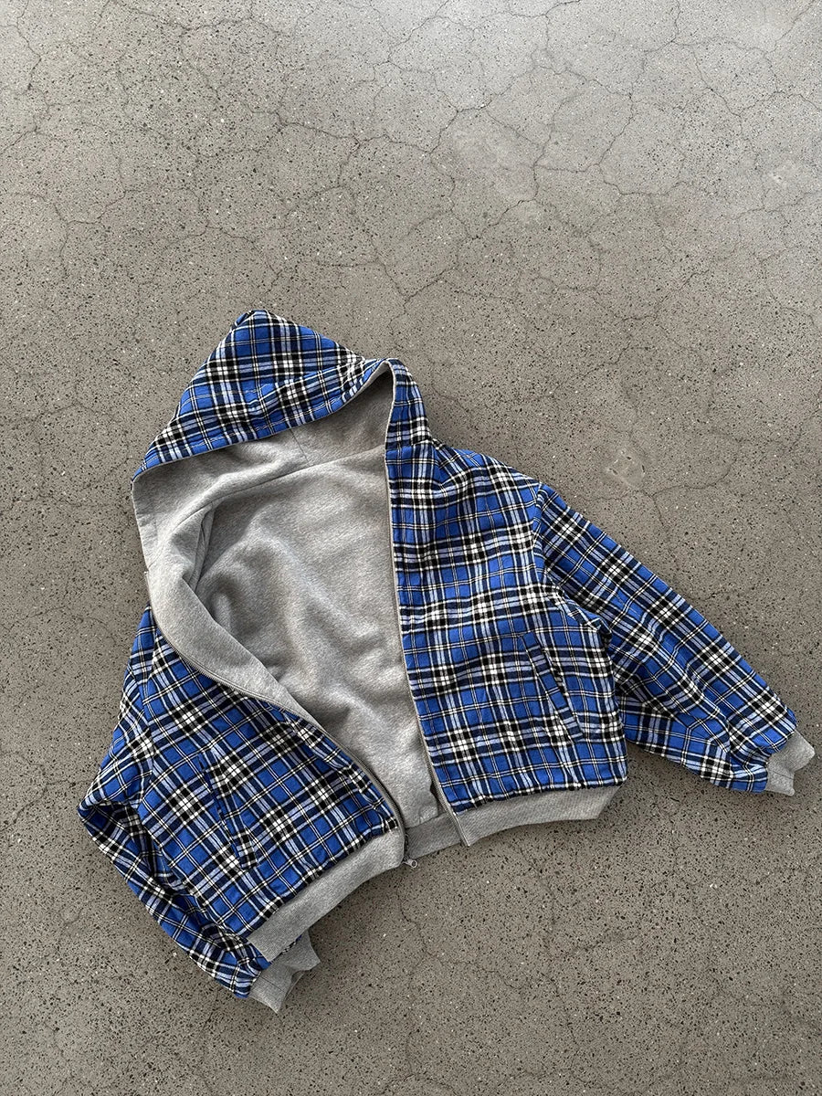 Noxwear - Luxury Reversible Plaid Hoodie