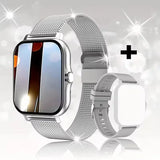 Noxwear - New Smart Watch 2.01 Inch HD Display Answer Make Call Message Preview Sport Modes smartwatch DIY Dial Weather Forecast Men Women