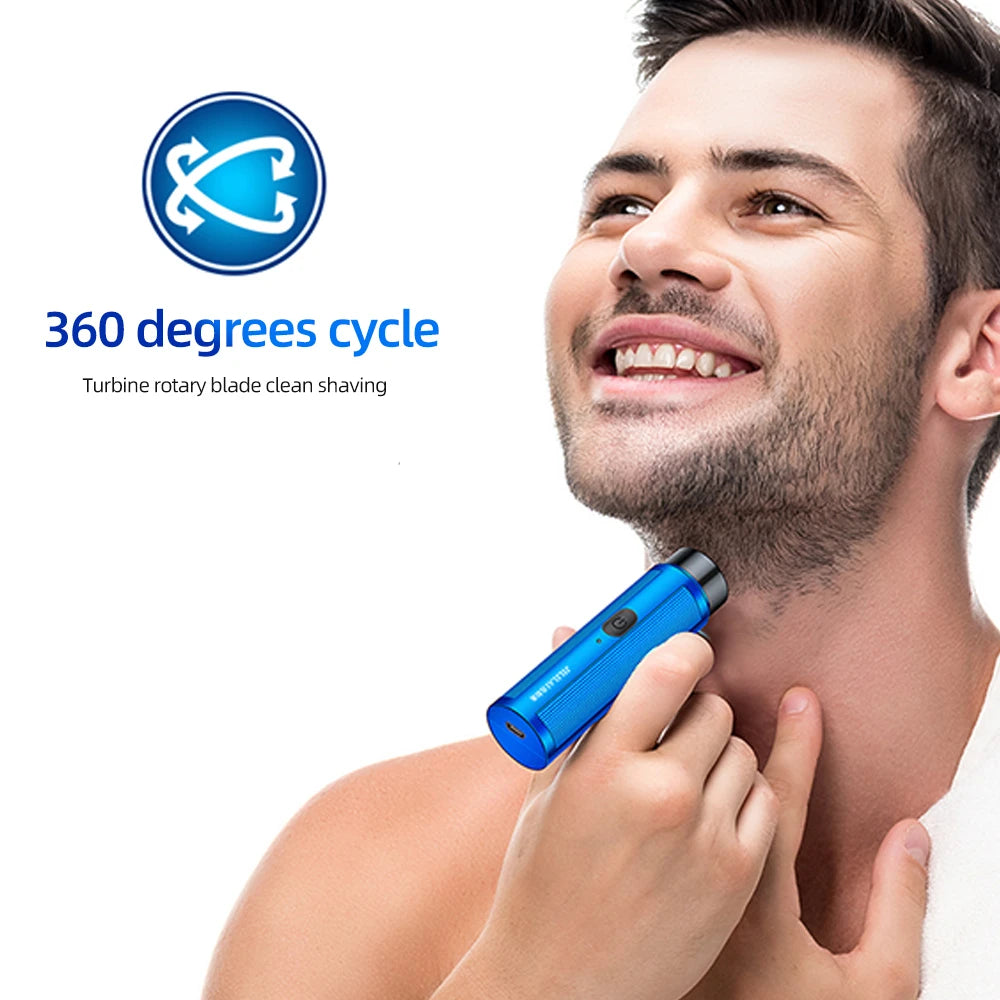 Noxwear - Men's Mini Electric Shaver Rechargeable Razor Epilator Women's Shaving Machine for Men Car Mini Shaver Electric Shaving Tools