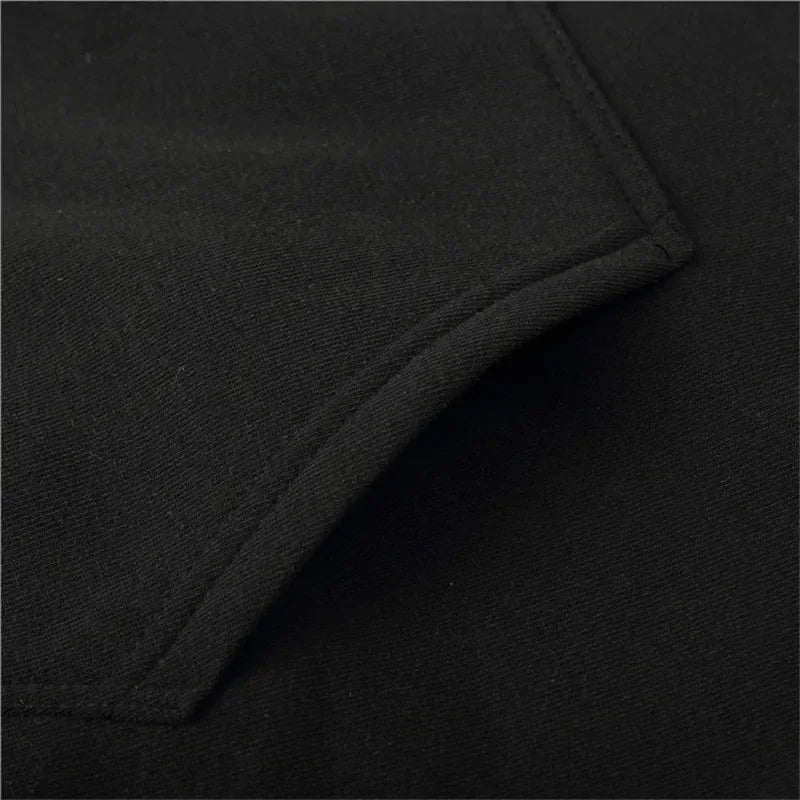 Noxwear - Men's Hoodie Autumn Winter High Grade Warm Sweatshirt Male Daily Casual Fashion Pullover Outdoor Gym Fitness Sporty Hooded Coats