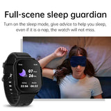 Noxwear - LAXASFIT Smart Watch Bluetooth Talk Smartwatch Message Alert Heart Rate Monitor Sports Watch for Android IOS Men Women