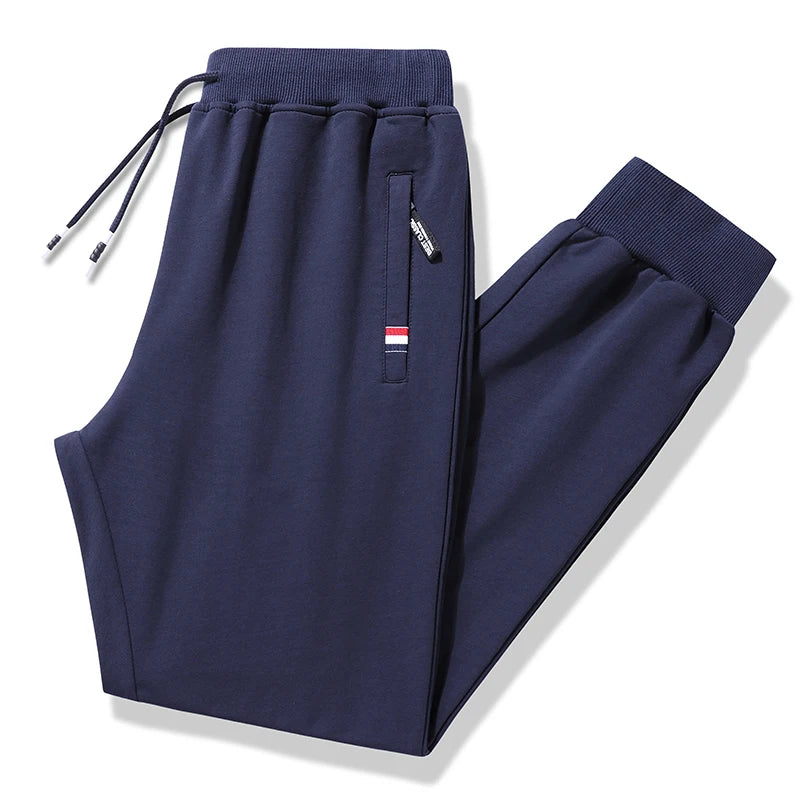 Noxwear - Autumn Pants Men Fitness Sportswear Tracksuit Elastic Waist Sweatpants Cotton Trousers Loose Gyms Jogger Track Pants Mens M- 8XL