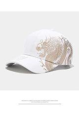 Noxwear - Chinese Style Dragon Pattern Baseball Hat For Men And Women, Versatile National Tide Cap, Hip Hop Hip Hop Skateboarding, Cool