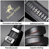 Noxwear - Men Belt Automatic Buckle Belt Fashion Alloy Belts Genune Leather Luxury Belts for Men Business Luxury Designer Clothes