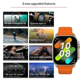 Noxwear - LAXASFIT Smart Watch Bluetooth Talk Smartwatch Message Alert Heart Rate Monitor Sports Watch for Android IOS Men Women