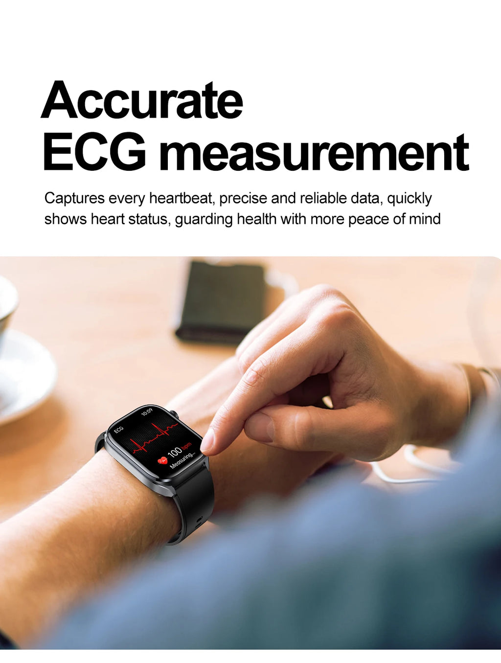 Noxwear - 2025 New Accurate ECG Smart Watch Heart Health Analysis Blood analysis Blood Lipid Blood Pressure BT call Smart Watches For Men
