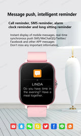 Noxwear - New Smart Watch 2.01 Inch HD Display Answer Make Call Message Preview Sport Modes smartwatch DIY Dial Weather Forecast Men Women