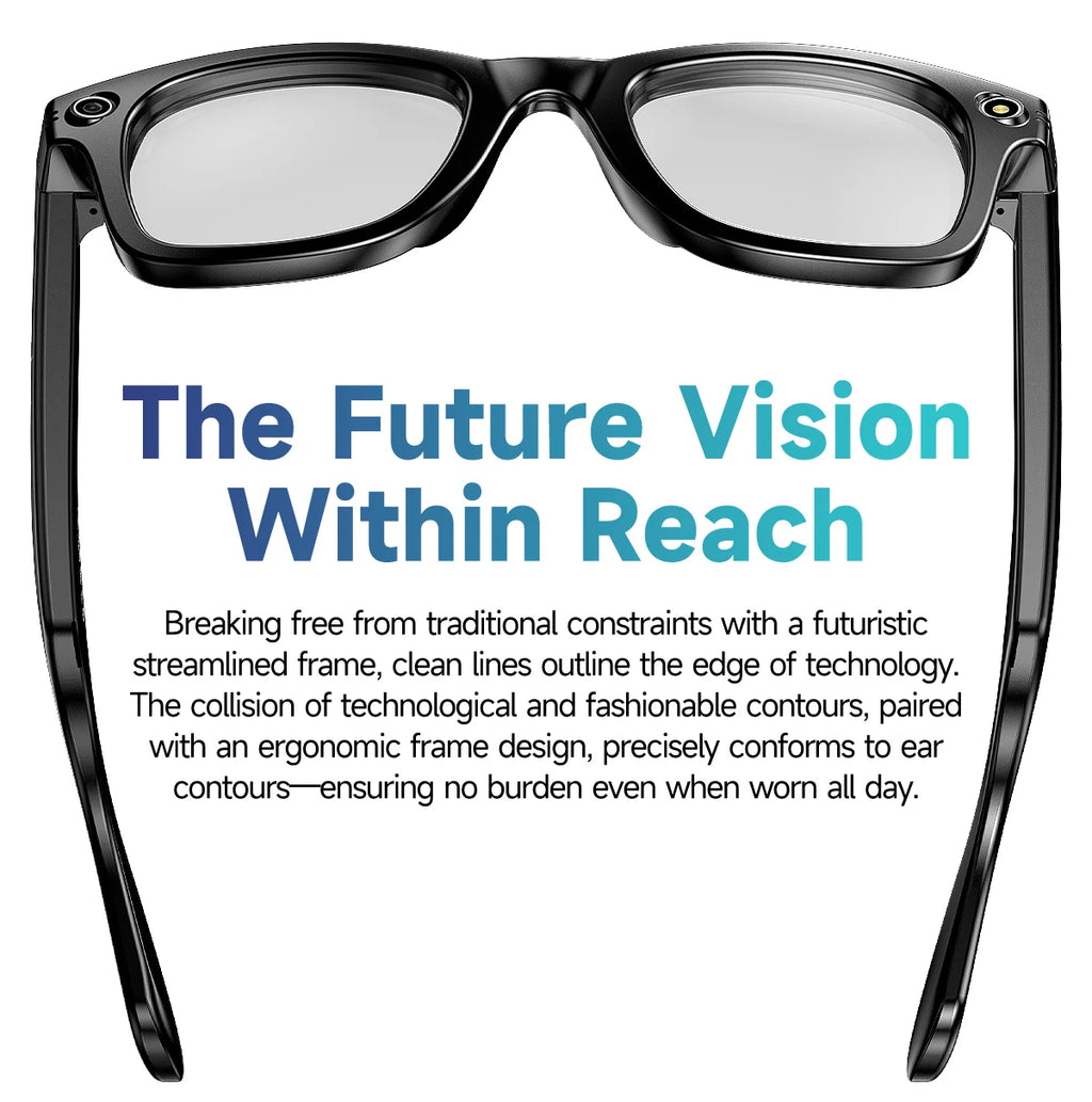 Noxwear - New 800W Camera AI Glasses Men Color-Changing Smart Translation Glasses Photo Video Recording Waterproof Call Smart Sunglasses