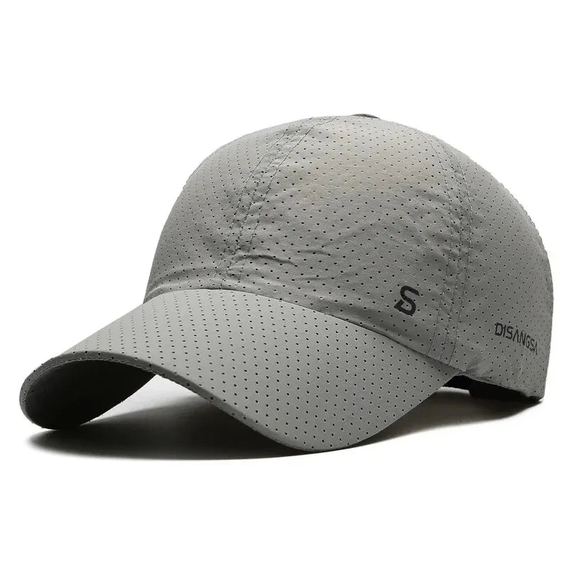 Noxwear-Original Design Running Cap Thin Quick Drying Breathable Duck Tongue Outdoor Men's Sun Summer Fishing Avisor Baseball Cap