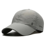 Noxwear-Original Design Running Cap Thin Quick Drying Breathable Duck Tongue Outdoor Men's Sun Summer Fishing Avisor Baseball Cap