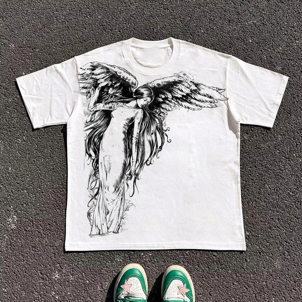 Noxwear - Y2K Gothic Oversized Tee