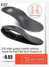 Noxwear - Premium Orthotic Gel Insoles Orthopedic Flat Foot Health Sole Pad For Shoes Insert Arch Support Pad For Plantar fasciitis Unisex