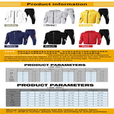 Noxwear-Men's Spring Autumn Tracksuit Set Long Sleeve Hoodie And Joggers 2-Piece Fitness Running Sportswear Casual Clothing