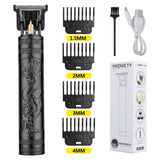 Noxwear - Retro T9 Original Haircutting Machine Set Jackets Trimmer Men's Electric Shaver Male Lence Pro Barber Shaver for Sensitive Areas