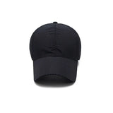Noxwear - Hat Men Spring Summer Solid Color Mesh Cap Baseball Cap Women Autumn Korean Edition Sunscreen Hat Mesh Breathable Peaked Cap
