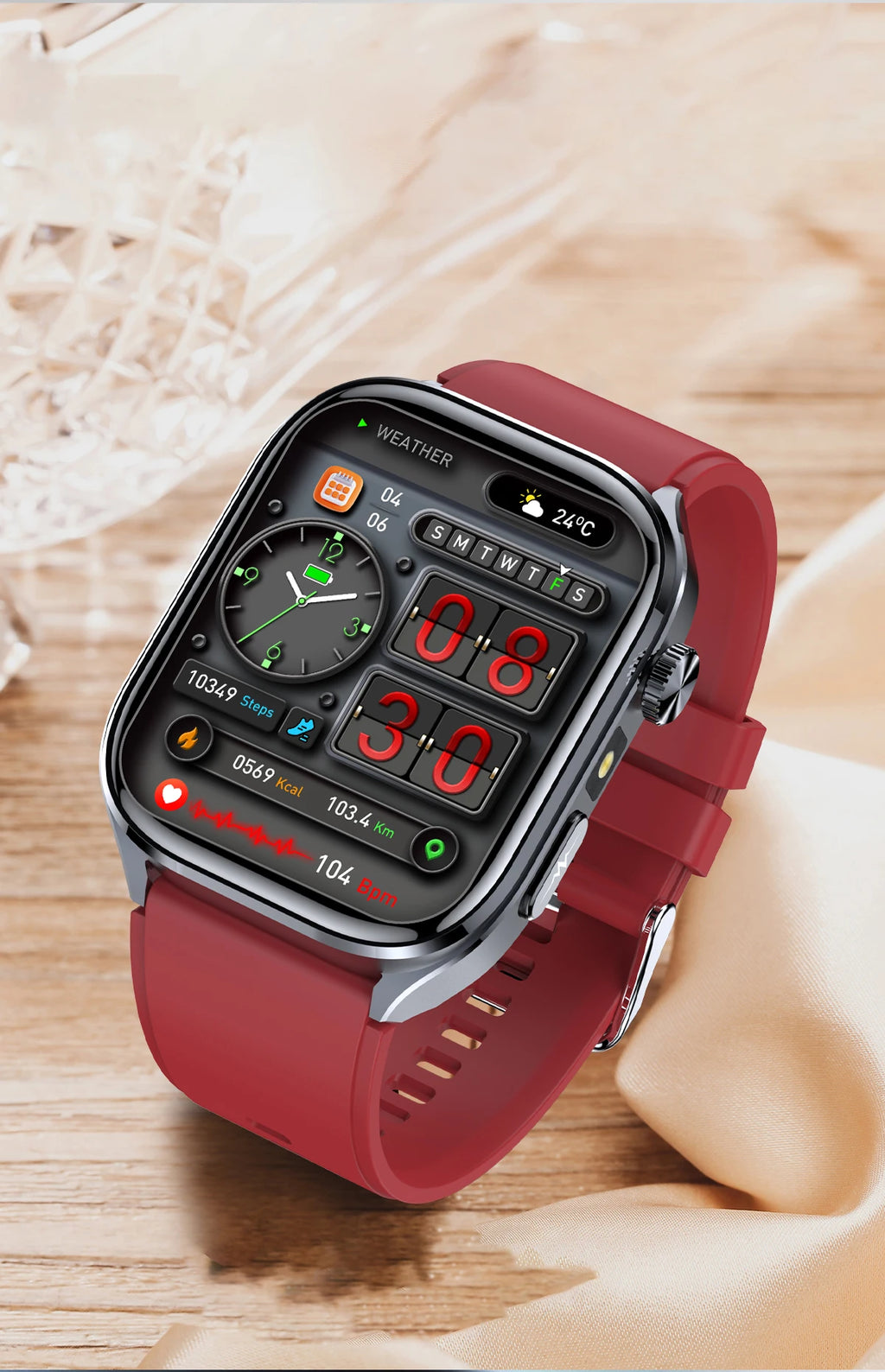 Noxwear - 2025 New Accurate ECG Smart Watch Heart Health Analysis Blood analysis Blood Lipid Blood Pressure BT call Smart Watches For Men