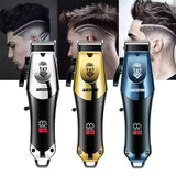 Noxwear - T9 Vintage Men's Electric Hair Clipper Beard Trimmer/Rechargeable Hair Cutting Machine With Nose Hair Trimmer Kit Boyfriend Gift