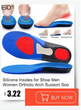 Noxwear - Premium Orthotic Gel Insoles Orthopedic Flat Foot Health Sole Pad For Shoes Insert Arch Support Pad For Plantar fasciitis Unisex