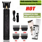 Noxwear - Vintage T9 Hair Clipper Beard Shaving Body Hair Trimmer Clippers Electric Men Haircut Machine 0mm Barber Shaver