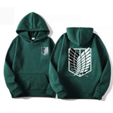 Noxwear-Japan Anime Attack on Titan Men Hoodies Spring Autumn Hip Hop Casual Pullover Top Hoodie Fashion Sweatshirts Jogging Sportswear