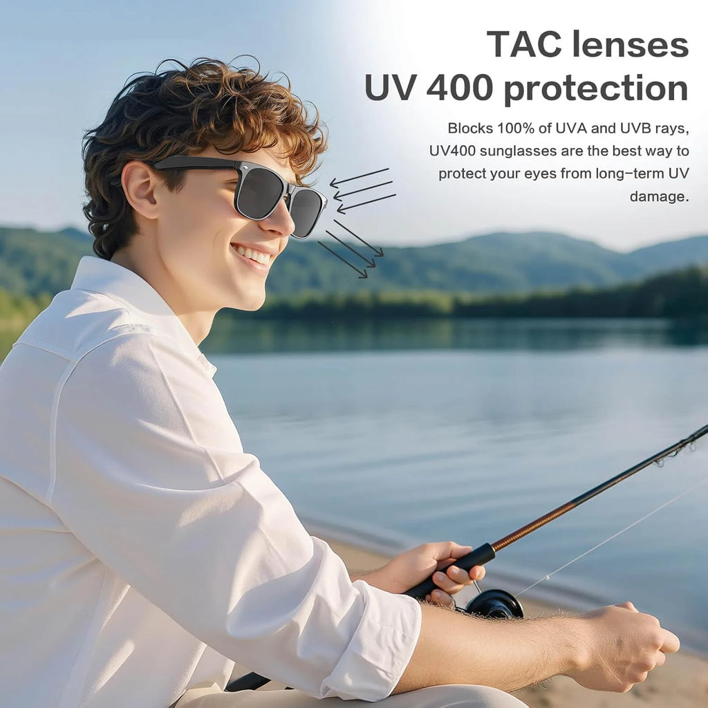 Noxwear - New 800W Camera AI Glasses Men Color-Changing Smart Translation Glasses Photo Video Recording Waterproof Call Smart Sunglasses