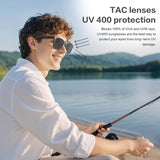 Noxwear - New 800W Camera AI Glasses Men Color-Changing Smart Translation Glasses Photo Video Recording Waterproof Call Smart Sunglasses