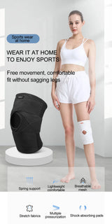 Noxwear - AOLIKES Knee Pads Support with Side Stabilizers for Men and Women Meniscal Tear Knee Pain ACL MCL Arthritis Injuries Recovery
