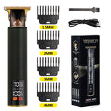 Noxwear - T9 LCD Electric Hairdresser Oil Shaving Head Electric Pusher Carving