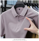 Noxwear - Men's 100% Cotton Polo Shirt - Summer Casual Breathable Tee,19 Colors,Ideal for Golf and Sports,Business Casual,Silk-Like Finish