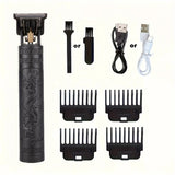 Noxwear - T9 LCD Electric Hairdresser Oil Shaving Head Electric Pusher Carving