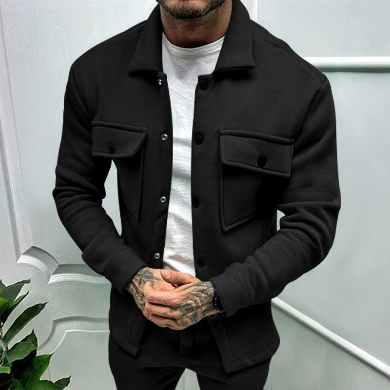 Noxwear -  Cross Border Amazon Winter New Men's Fleece Jacket Fashion
