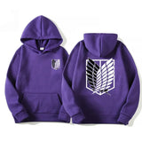 Noxwear-Japan Anime Attack on Titan Men Hoodies Spring Autumn Hip Hop Casual Pullover Top Hoodie Fashion Sweatshirts Jogging Sportswear