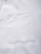 Noxwear - Men's Casual Button Down Shirts Short Sleeve Textured Summer Beach Shirt Cuban Vacation Shirts with Pocket S-XXXL