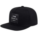 Noxwear-Unisex Brooklyn Print Label Embroidery Hip-hop Hats Outdoor Adjustable Casual Baseball Caps Sunscreen Hat