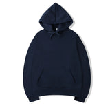 Noxwear - Hoodies Women Pullover Spring Autumn Casual Hoodie Sweatshirts Solid Color Hoodies Oversize Black Sweatshirt For Male