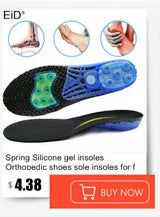 Noxwear - Premium Orthotic Gel Insoles Orthopedic Flat Foot Health Sole Pad For Shoes Insert Arch Support Pad For Plantar fasciitis Unisex