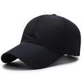 Noxwear - Hat Men Spring Summer Solid Color Mesh Cap Baseball Cap Women Autumn Korean Edition Sunscreen Hat Mesh Breathable Peaked Cap