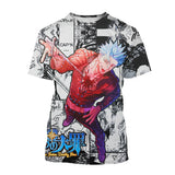 Noxwear - Summer Hot selling Anime Character Creative Design 3D Printing Cool and Personalized Fashion T-shirt
